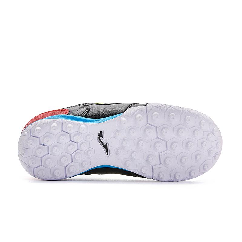 Children's spiked soccer shoes TOP FLEX - TF [black and green]
