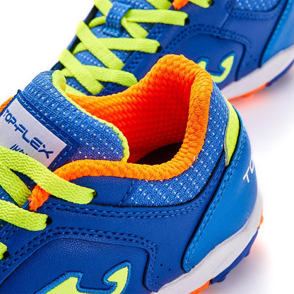 Children's spiked soccer shoes TOP FLEX - TF [turquoise]