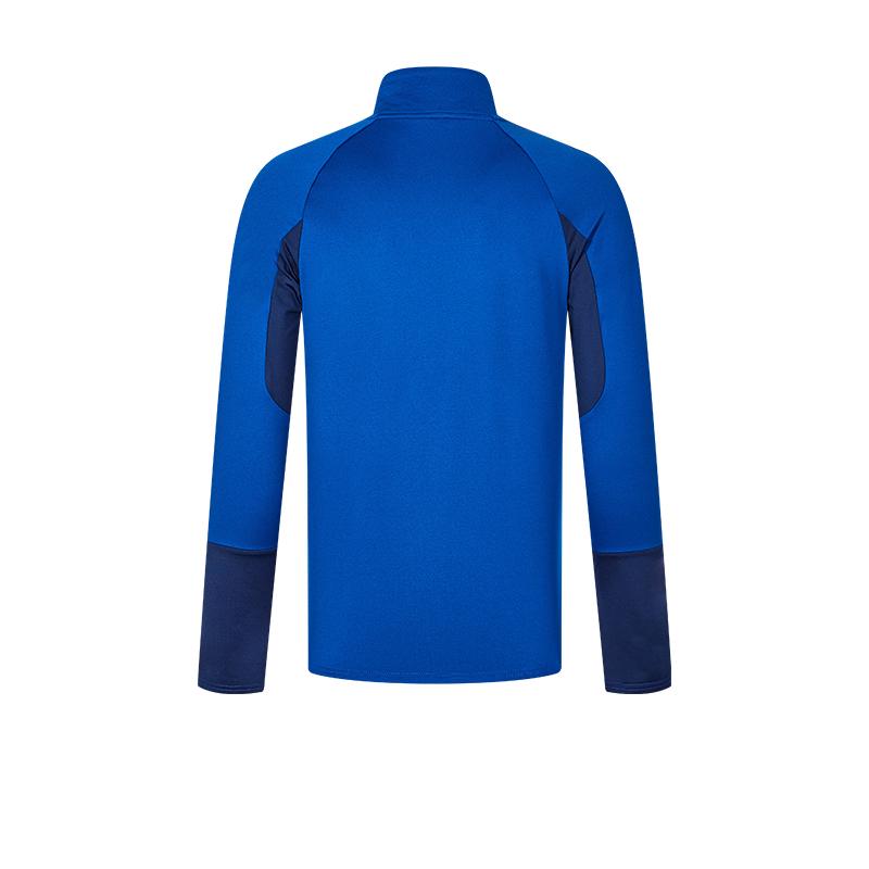 Men's Thermal Half-Zip Long Sleeve Shirt [Blue]