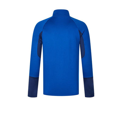Men's Thermal Half-Zip Long Sleeve Shirt [Blue]