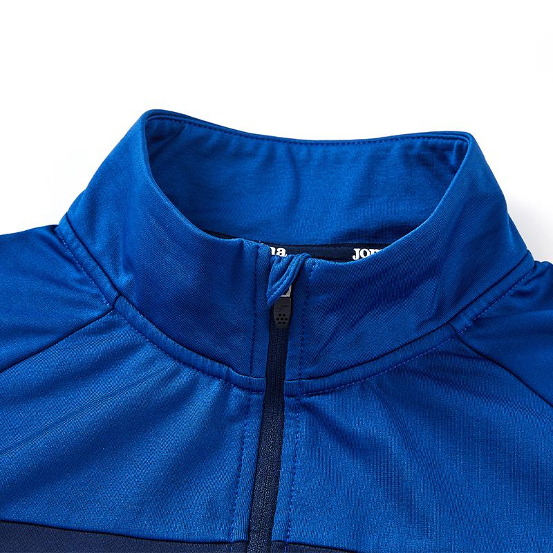 Men's Thermal Half-Zip Long Sleeve Shirt [Blue]