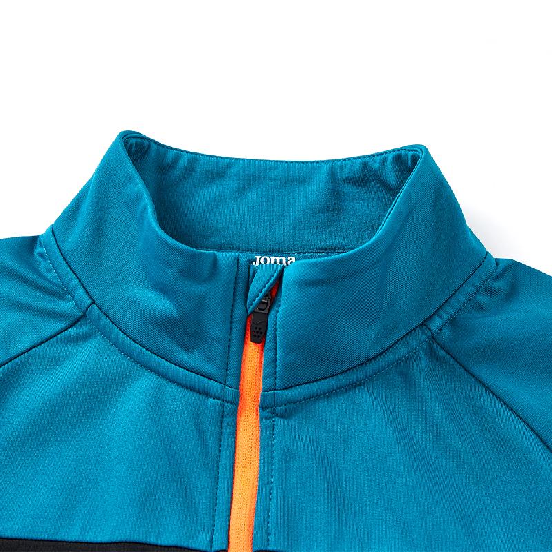 Men's Thermal Half-Zip Long Sleeve Shirt [Green]
