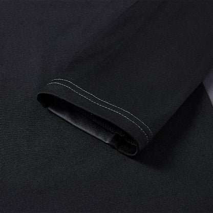 Men's warm half-zip long-sleeved shirt [grey duck green]