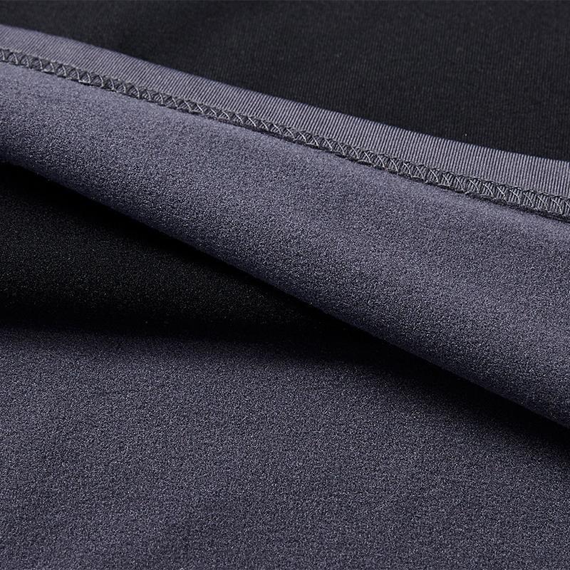 Men's warm half-zip long-sleeved shirt [grey duck green]