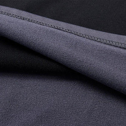 Men's warm half-zip long-sleeved shirt [grey duck green]