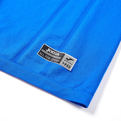 Men's one-piece woven half-zip long sleeves [royal blue]