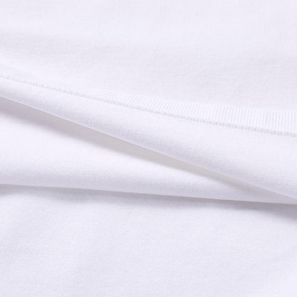 Men's one-piece woven half-zip long sleeves [white]