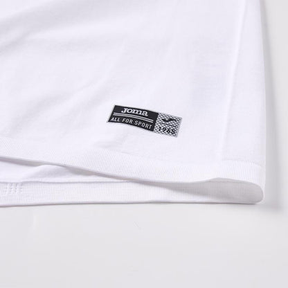 Men's one-piece woven half-zip long sleeves [white]