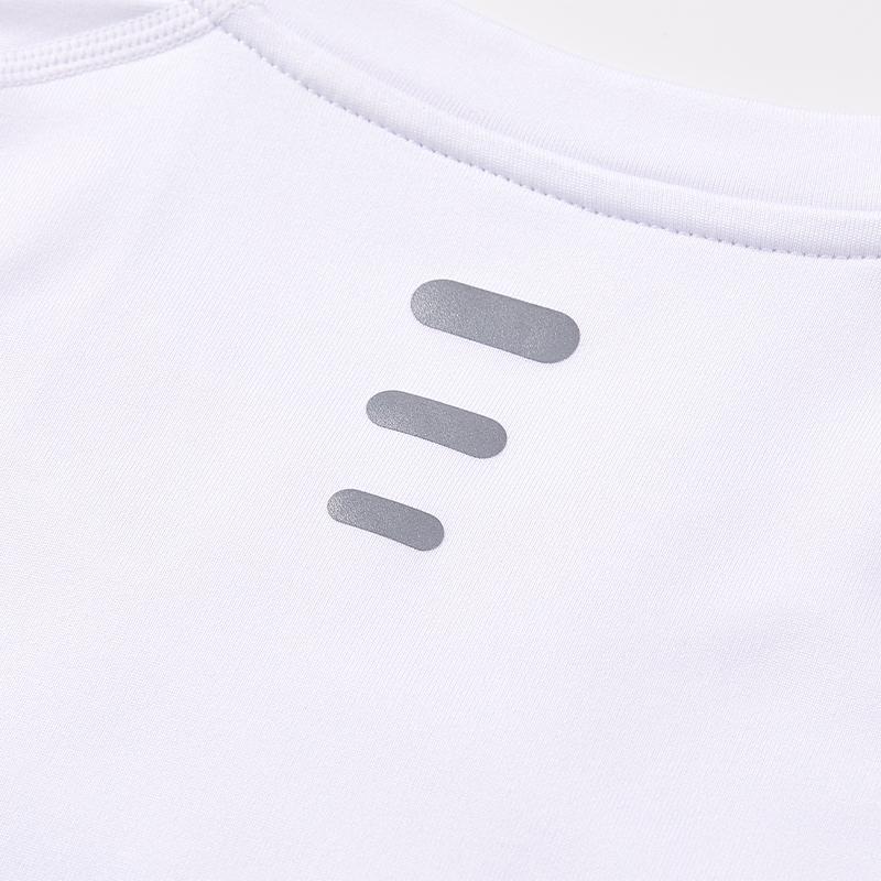 Men's high elastic tight velvet long sleeves [white]