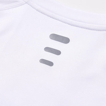 Men's high elastic tight velvet long sleeves [white]