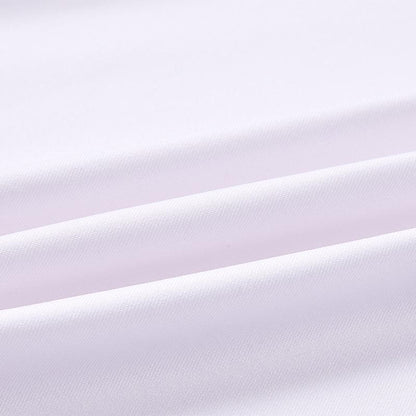 Men's high elastic tight velvet long sleeves [white]