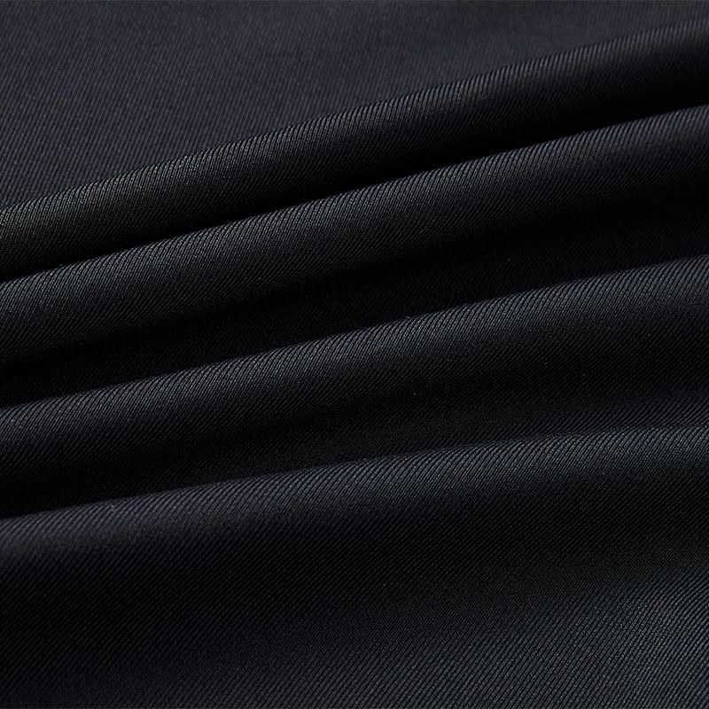 Children's half-zip training long-sleeved shirt [black] 