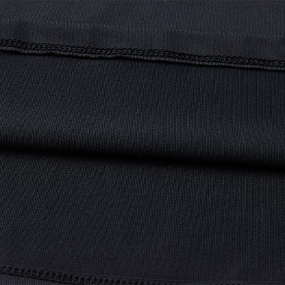 Children's half-zip training long-sleeved shirt [black] 