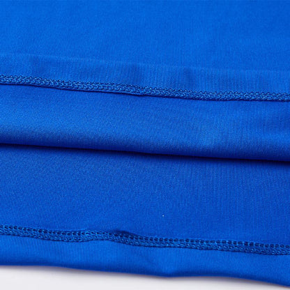 Children's half-zip training long-sleeved shirt [royal blue] 