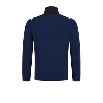 Children's half-zip training long-sleeved shirt [dark navy] 