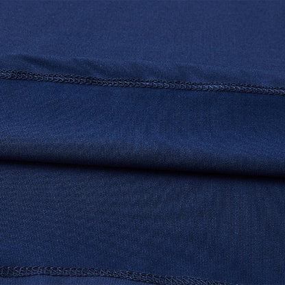 Children's half-zip training long-sleeved shirt [dark navy] 