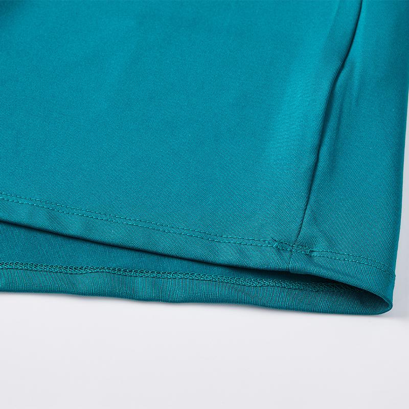 Children's half-zip training long-sleeved shirt [spruce green] 