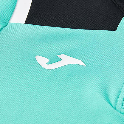 Children's half-zip training long-sleeved shirt [Lake Green] 
