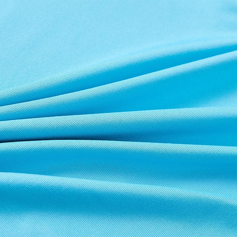 Children's half-zip training long-sleeved shirt [Manchester Blue] 