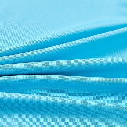 Children's half-zip training long-sleeved shirt [Manchester Blue] 