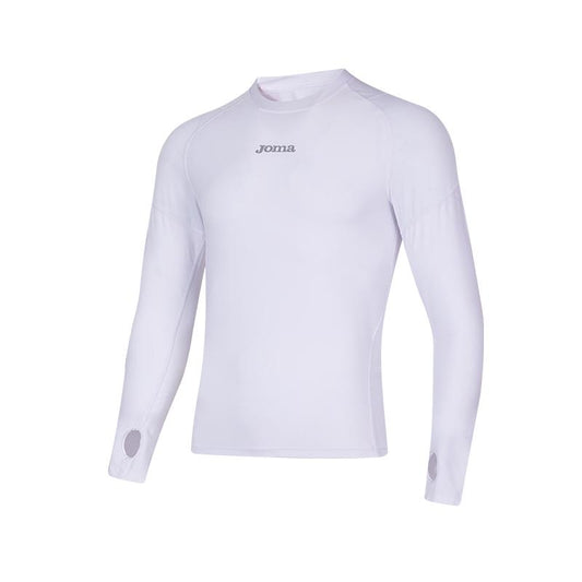 Men's Thumb Buckle Tight Long Sleeves [White]