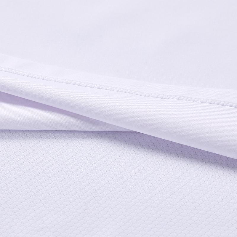 Men's Thumb Buckle Tight Long Sleeves [White]