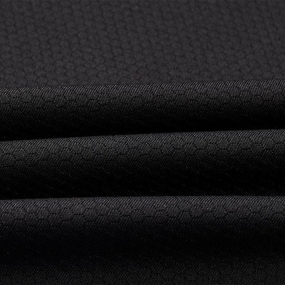 Men's Thumb Buckle Tight Long Sleeves [Black]