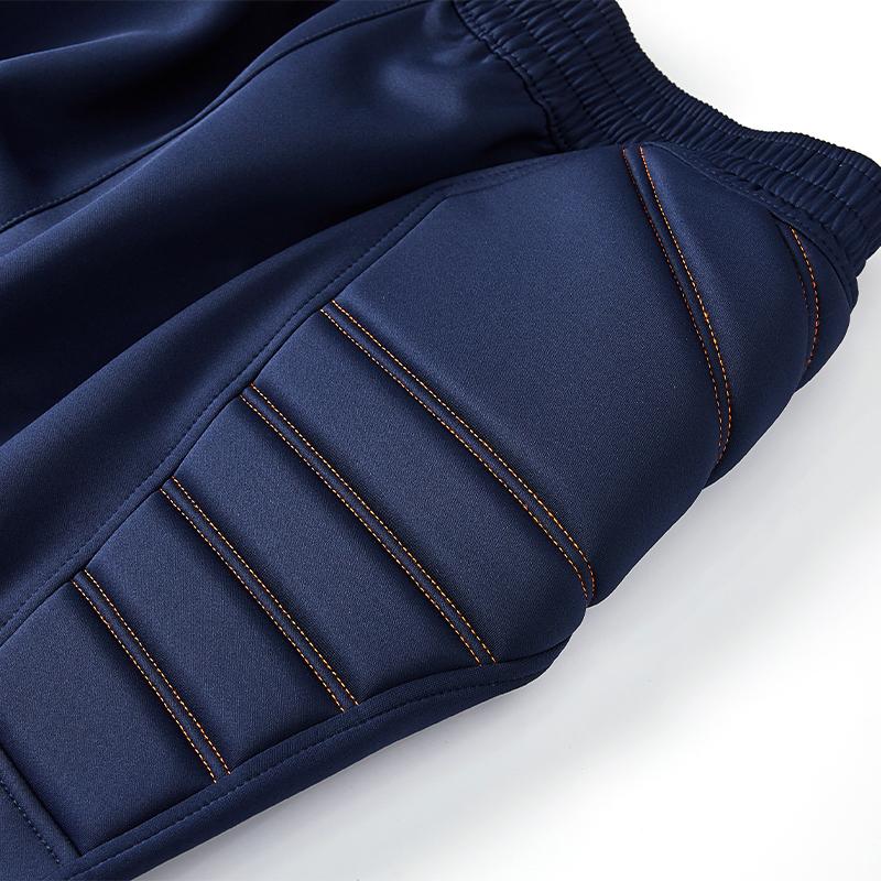 Football goalkeeper protective trousers [color blue/orange] 
