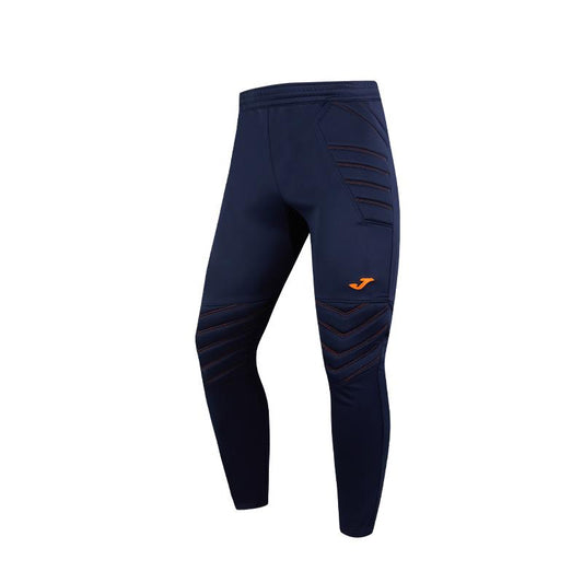 Football goalkeeper protective trousers [color blue/orange] 