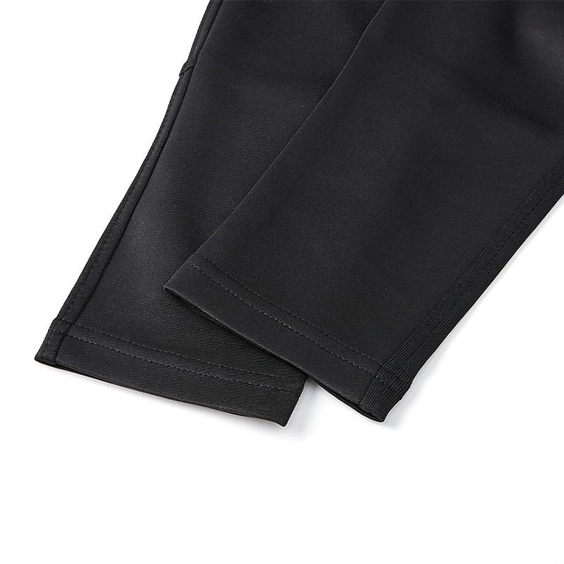 Children's football goalkeeper protective trousers [black/green]