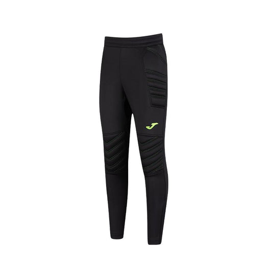 Children's football goalkeeper protective trousers [black/green]