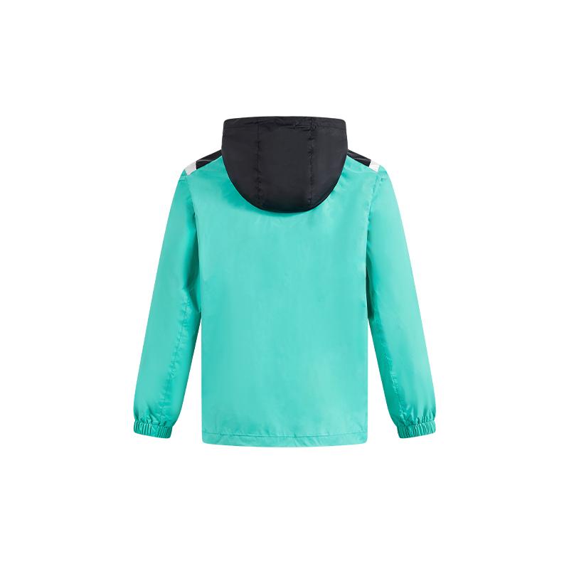 ESPANA series warm hooded jacket [Lake Green]