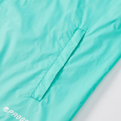 ESPANA series warm hooded jacket [Lake Green]