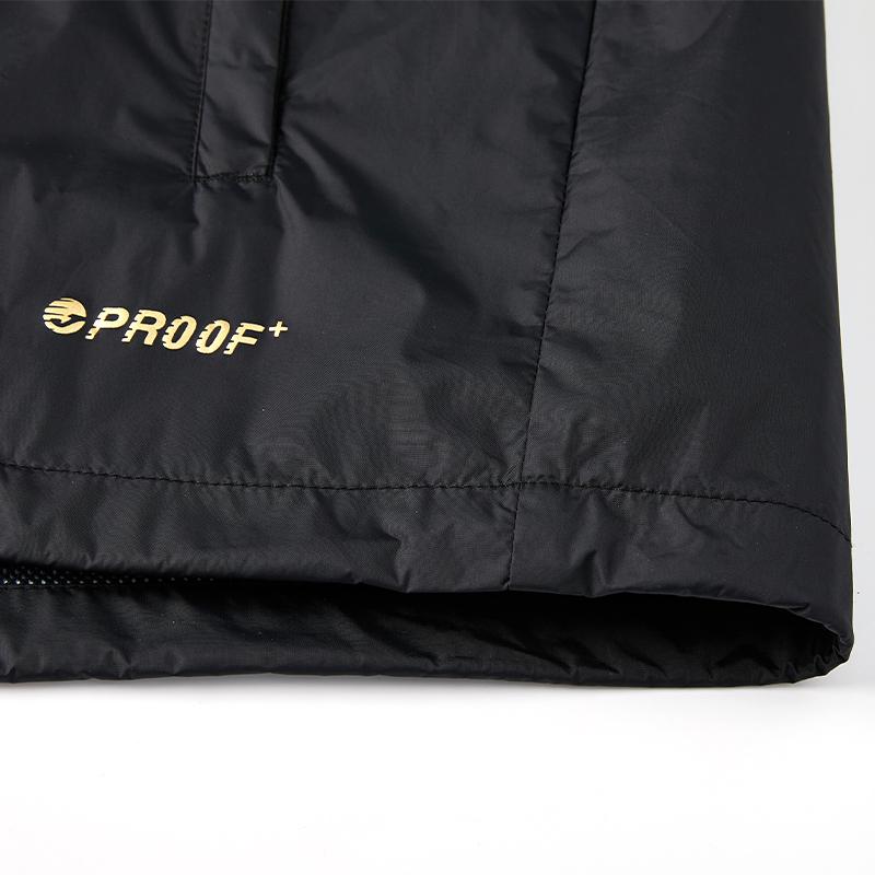 ESPANA series warm hooded jacket [black]