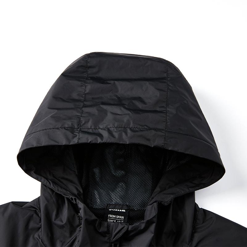 ESPANA series warm hooded jacket [black]