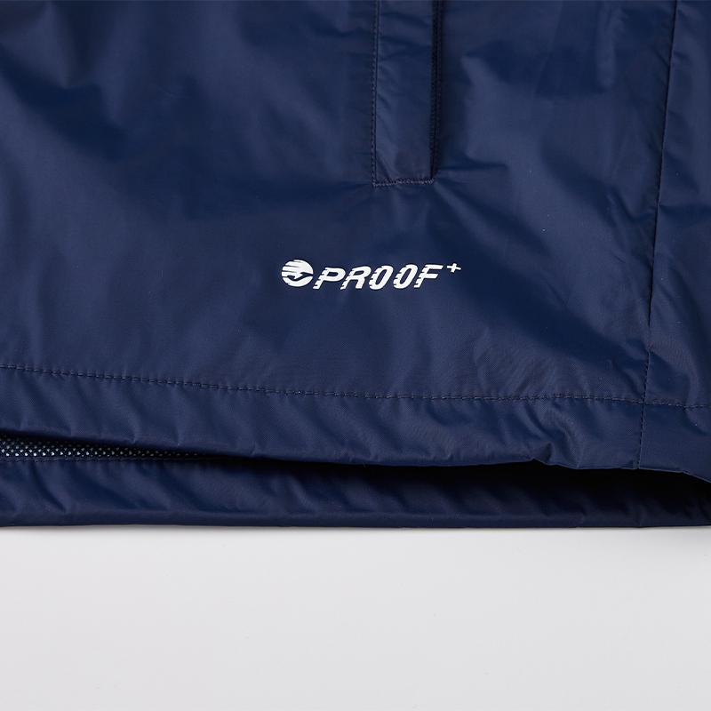ESPANA series warm hooded jacket [dark blue]
