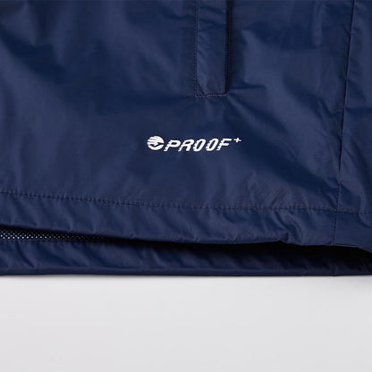 ESPANA series warm hooded jacket [dark blue]