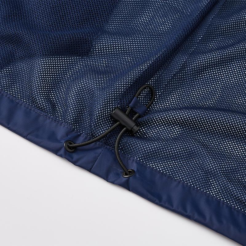 ESPANA series warm hooded jacket [dark blue]