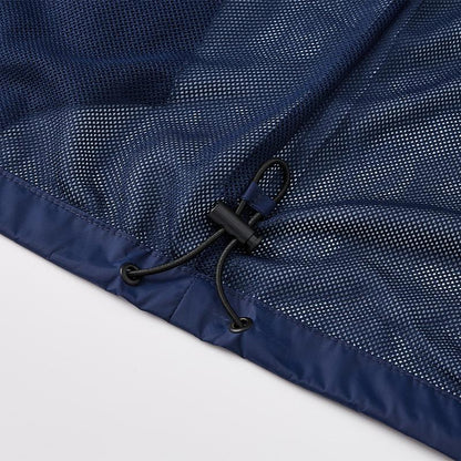ESPANA series warm hooded jacket [dark blue]