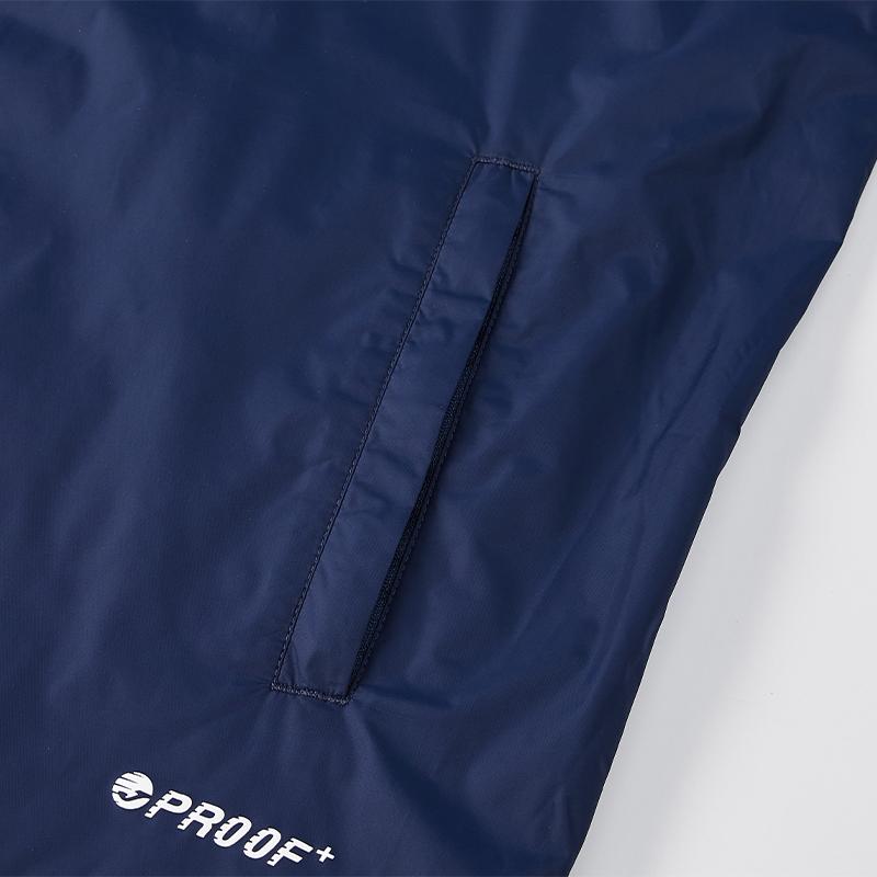 ESPANA series warm hooded jacket [dark blue]