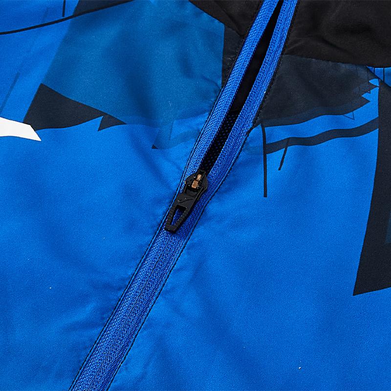 Atlanta style woven jacket [blue/black] 