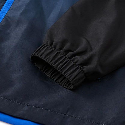 Atlanta style woven jacket [blue/black] 