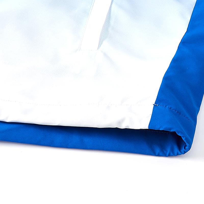 Atlanta style woven jacket [white/blue] 