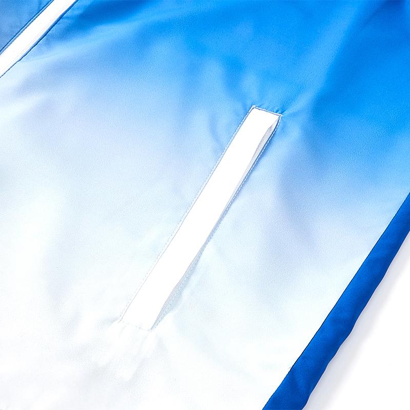 Atlanta style woven jacket [white/blue] 