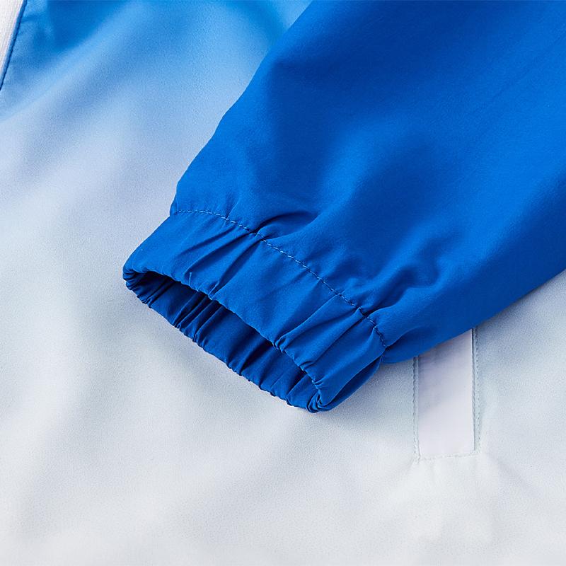 Atlanta style woven jacket [white/blue] 