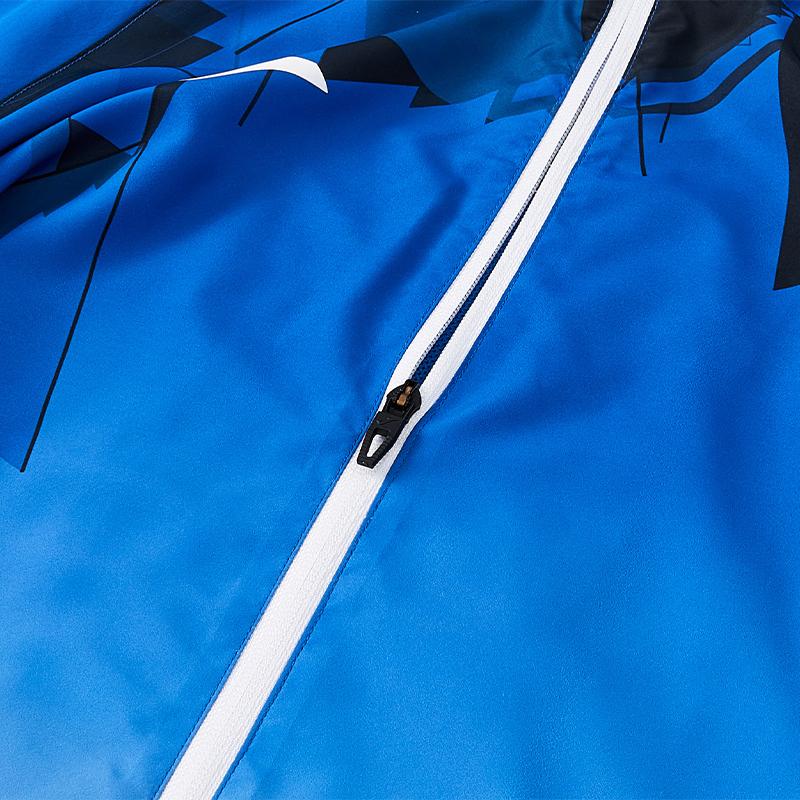 Atlanta style woven jacket [white/blue] 