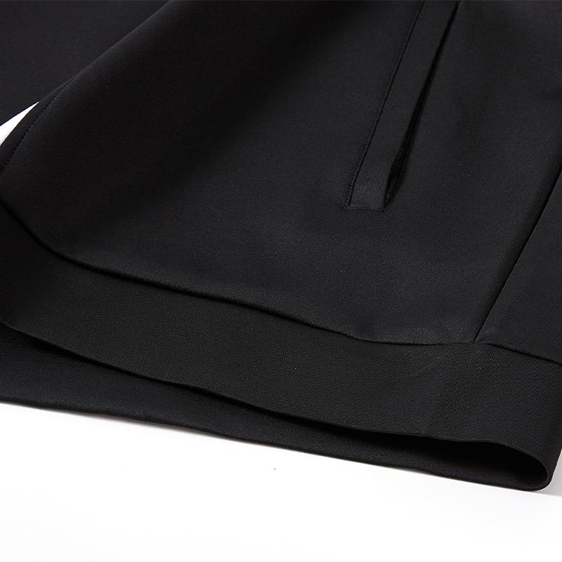 Men's casual knitted jacket [black] 