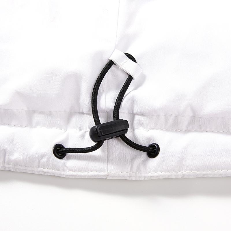 ESPANA series hooded cotton vest [white] 