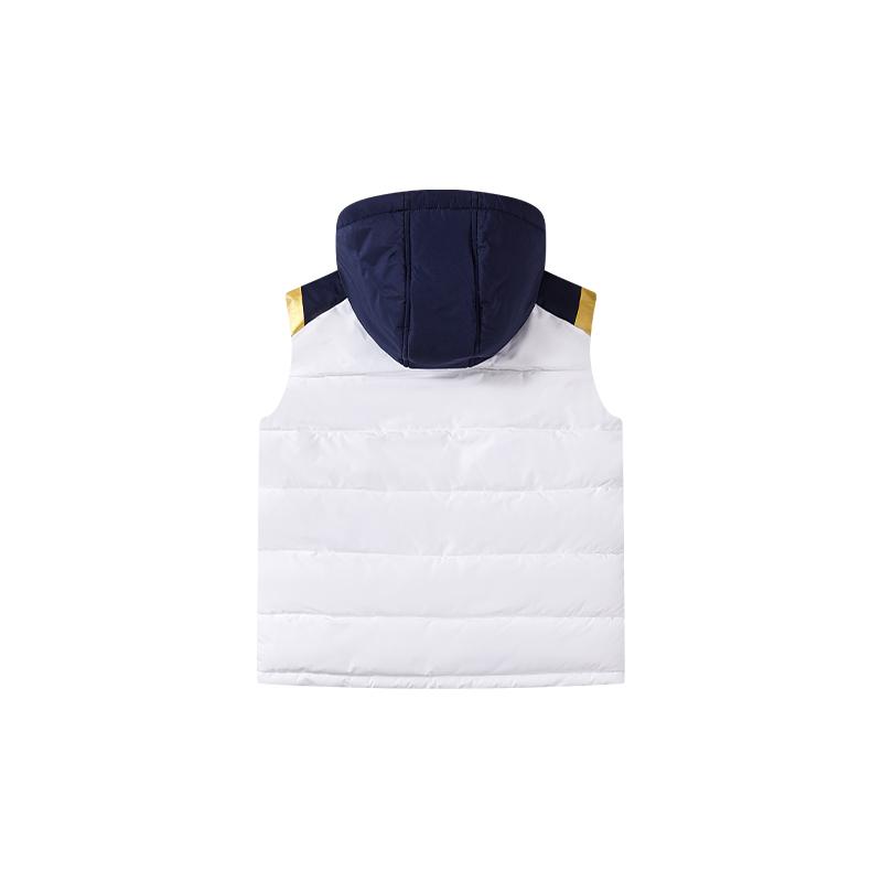 ESPANA series hooded cotton vest [white] 