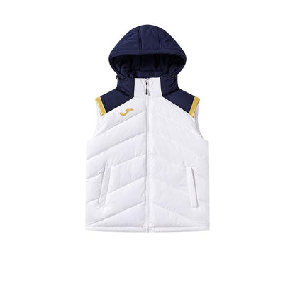 ESPANA series hooded cotton vest [white] 